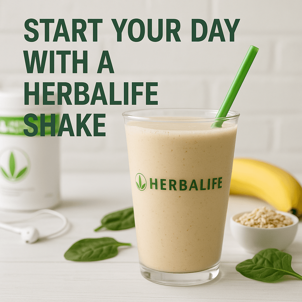 Start Your Day with a Herbalife Shake Start Your Day with a Herbalife Shake