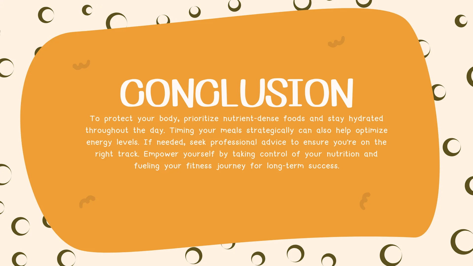 Why nutrition matters, know more