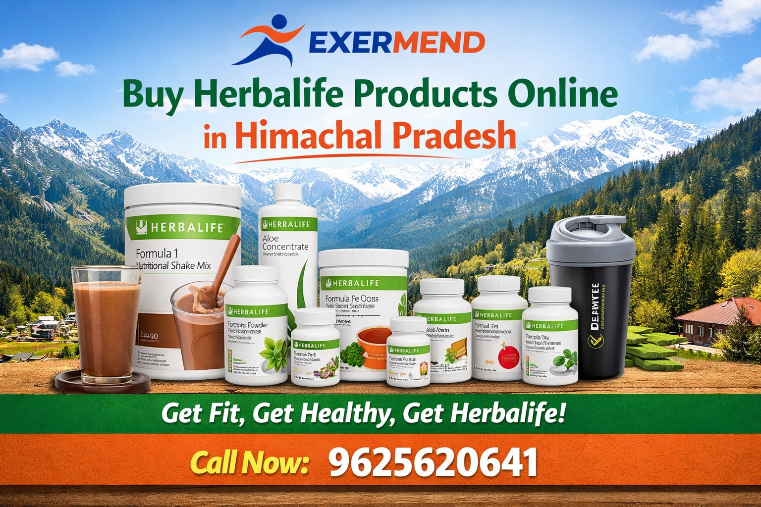 Buy Herbalife Products Online in Himachal Pradesh with Exermend
